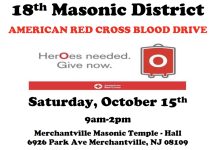 Masonic Blood Drive