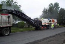 Road paving scheduled