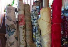 Fabric Bolts at Thrift Shop