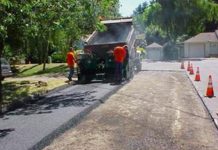 Road paving starts today