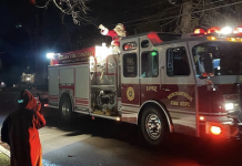 Santa Around Town