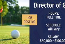 Golf Director Wanted