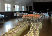Grace Church Reopens Food Pantry