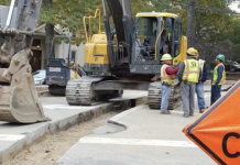 Repaving in Town