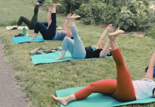 Pilates & Pours This Saturday