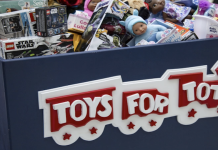 Collecting Toys For Tots